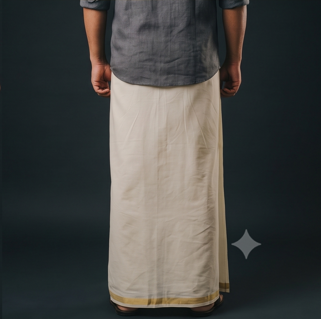 Malayali Kasavu Mundu